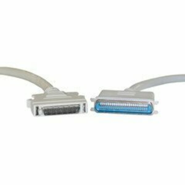 Swe-Tech 3C SCSI II cable, HPDB50 Half Pitch DB50 Male to Centronics 50 CN50 Male, 25 Twisted Pairs, 6 foot FWT10P1-01106